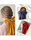 Fashion Flannel Brown Fabric Bow Hair Clip