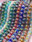 Fashion Coffee 10mm 10pcs Glass Printing Bead Accessories