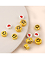 Fashion 4#11mm Smiling Face (one) Smiley Ceramic Bead Beading Accessory