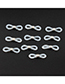 Fashion Random Color Glasses Chain Fixed Silicone Non-slip Ring Buckle