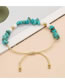 Fashion Color Gravel Beaded Bracelet