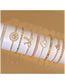Fashion 32# Copper Set Geometric Zirconia Bracelet
