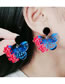 Fashion 3# Acrylic Butterfly Earrings