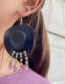 Fashion Pink Heart Metal Cowboy Hat With Heart And Diamond Earrings