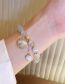 Fashion 6# Imitation Hetian Jade Pearl Beaded Bracelet