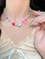 Fashion Necklace-color-puppy Acrylic Geometric Beaded Candy Balloon Dog Necklace