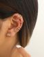 Fashion Silver Alloy Geometric Leaf Ear Clip Set