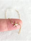 Fashion Gold Alloy Geometric Starfish Bracelet