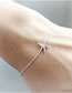 Fashion Silver Alloy Geometric Starfish Bracelet