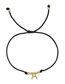Fashion T Gold Bead Beaded 26 Alphabet Bracelet