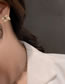 Fashion 2# Alloy Diamond Bow Stud Earrings