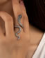 Fashion Silver Alloy Geometric Snake Ring