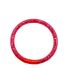 Fashion Red Silicone Resin Filled Round Children's Bracelet