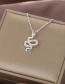 Fashion Rose Gold Alloy Snake Necklace