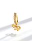 Fashion Gold 6# Metal Piercing Bee Belly Button