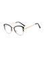Fashion Bean Curd With Top Powder And Bottom Pc Cat Eye Large Frame Flat Mirror