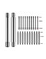 Fashion Steel - Thread Is 1mm Stainless Steel Straight Rod Conversion Rod