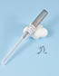 Fashion 2 Pointed Cone Horseshoes + 1 16g Needle Disposable Catheter Puncture Set