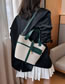 Fashion Green Canvas Large Capacity Messenger Bag