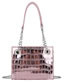 Fashion Silver (2401 Crocodile Pattern) Pu Laser Head Pattern Large Capacity Messenger Bag
