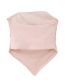 Fashion Pink Silk-satin Bandeau Pleated Top