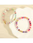 Fashion Color-2 Solid Clay Beaded Bracelet