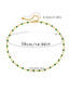 Fashion Gold Geometric Crystal Beaded Necklace