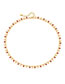 Fashion 3# Crystal Bead Beaded Necklace
