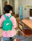 Fashion Pink Nylon Three-dimensional Cartoon Large Capacity Children's Backpack