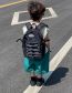 Fashion Khaki Nylon Large Capacity Children's Backpack