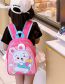 Fashion Red Nylon Printed Large Capacity Children's Backpack