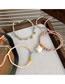 Fashion C Glazed Bamboo Beads Glass Bamboo Beaded Bracelet