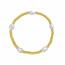 Fashion Gold Gold-plated Copper Pearl Beaded Bracelet