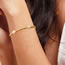 Fashion Gold Gold-plated Copper Pearl Beaded Bracelet