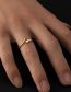 Fashion Gold Alloy Snake Open Ring