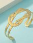 Fashion 3# Alloy Geometric Leaf Arm Bracelet