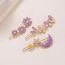 Fashion Butterfly Alloy Pearl Butterfly Hair Clip
