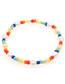 Fashion Color Colorful Rice Bead Pearl Beaded Bracelet