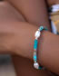 Fashion 2# Pearl Bead Eye Bracelet