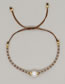 Fashion 7# Geometric Beaded Pearl Bracelet