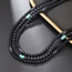 Fashion Black King Kong Lava Stone Beaded Necklace