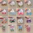 Fashion 30#color (five-piece Set) Alloy Geometric Heart Pentagram Flower Stud Earrings Set