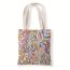 Fashion 15# Canvas Print Large Capacity Shoulder Bag