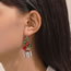 Fashion 3# Alloy Diamond Drop Oil Cane Earrings