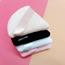 Fashion Black 6 Boxes Velvet Scalloped Makeup Sponge