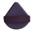 Fashion Light Purple (naked Goods) Geometric Drop-shaped Sponge Makeup Air Cushion