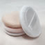 Fashion White Opp Low-pile Satin Round Sponge Air Cushion