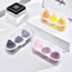 Fashion Single Egg Carton Pvc Geometric Beauty Tool Storage Box