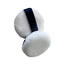 Fashion Nude White 60*15mm High-density Plush Round Sponge Air Cushion
