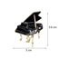 Fashion Piano Alloy Dripping Oil Piano Brooch